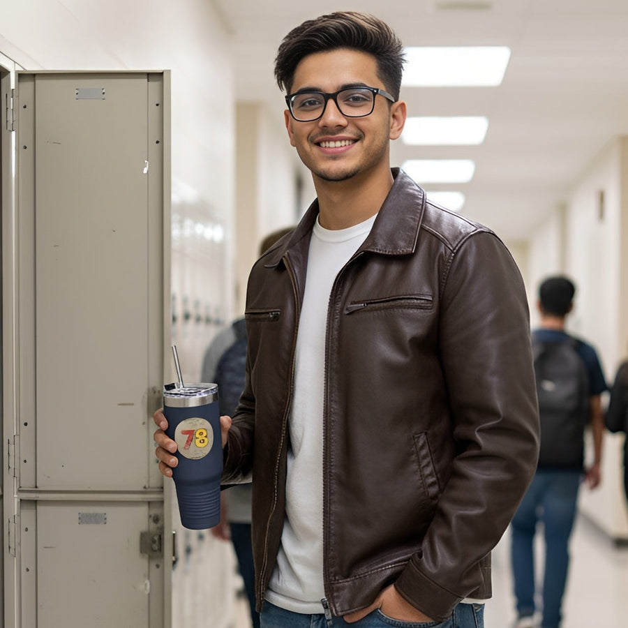 40oz Insulated Travel Tumbler #04 – Jack’s 78s Collection