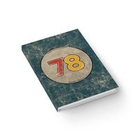 Vintage Hardcover Journal #78 (Blue) - Jack's 78s Collection