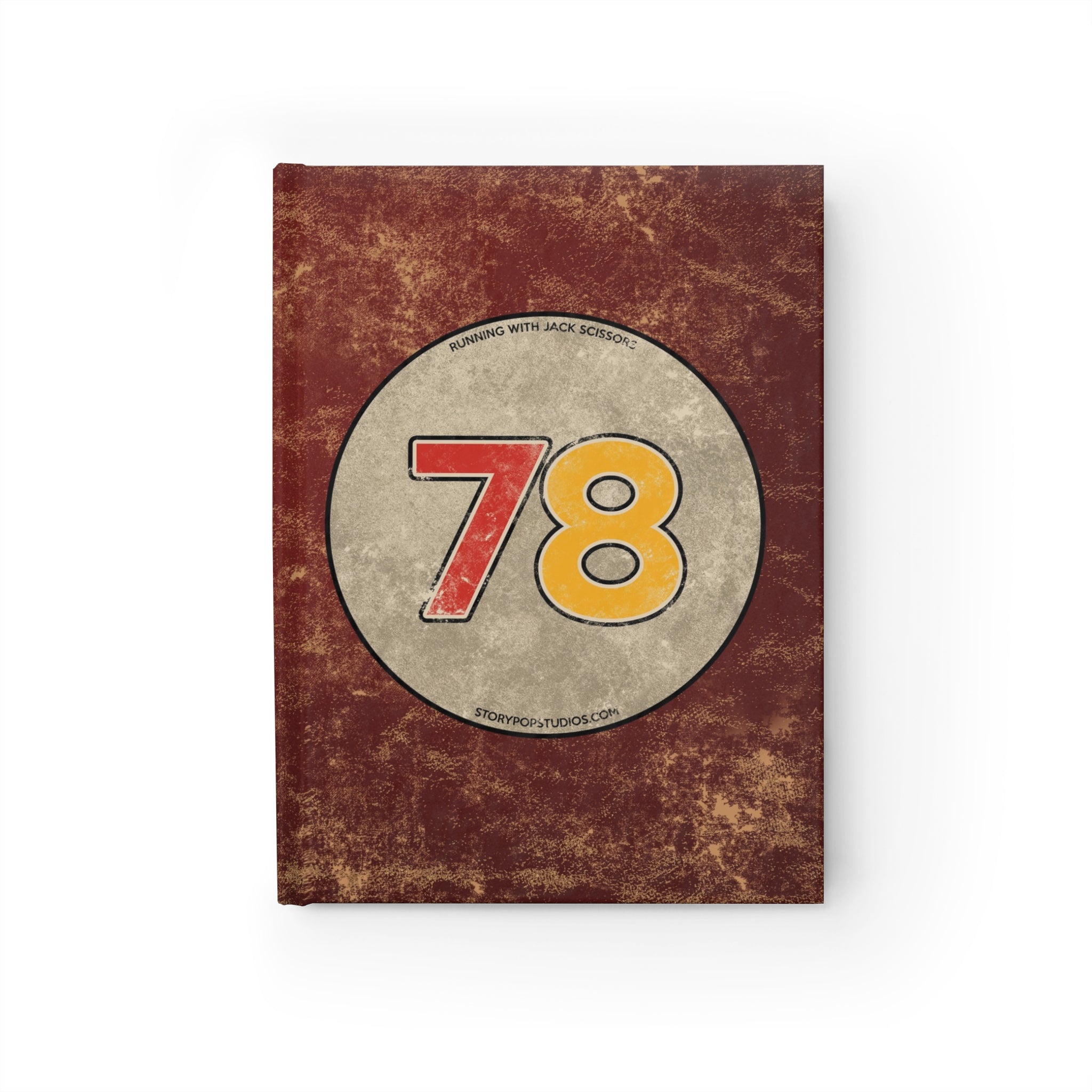 Vintage Hardcover Journal #78 (Red) - Jack's 78s Collection