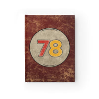 Vintage Hardcover Journal #78 (Red) – Jack’s 78s Collection