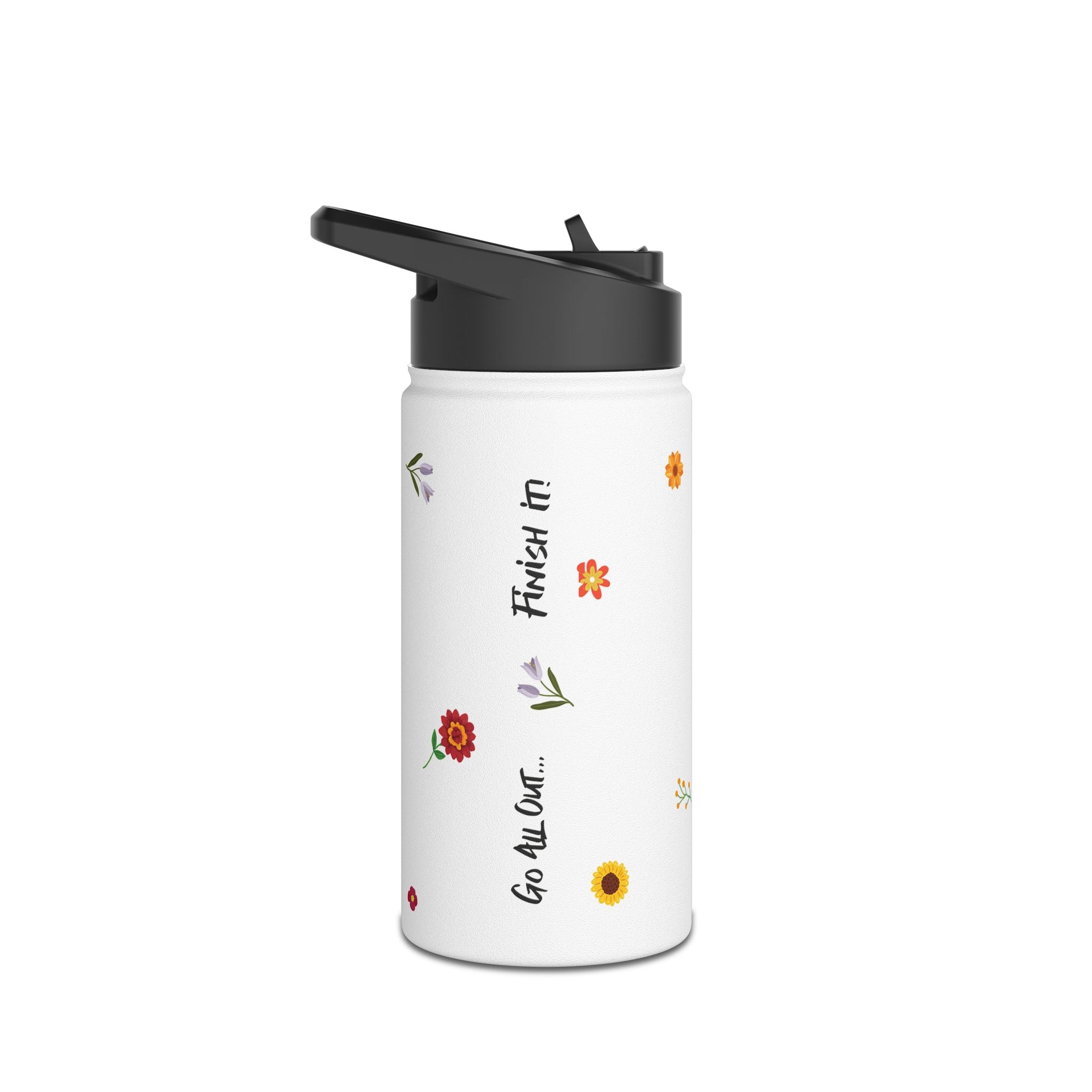 Stainless Steel Water Bottle, Standard Lid