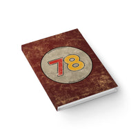 Vintage Hardcover Journal #78 (Red) - Jack's 78s Collection