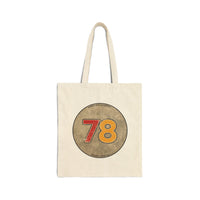 Vintage Canvas Tote Bag #78 - Jack's 78s Collection