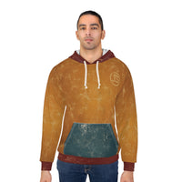 Bohemian Vintage Unisex Pullover Hoodie, Cozy Layer for Fall, Unique Gift for Him/Her, Casual Style, Everyday Wear