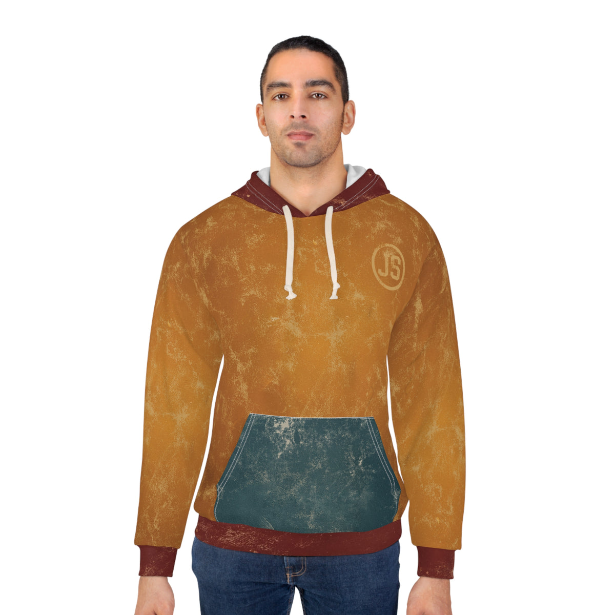 Bohemian Vintage Unisex Pullover Hoodie, Cozy Layer for Fall, Unique Gift for Him/Her, Casual Style, Everyday Wear