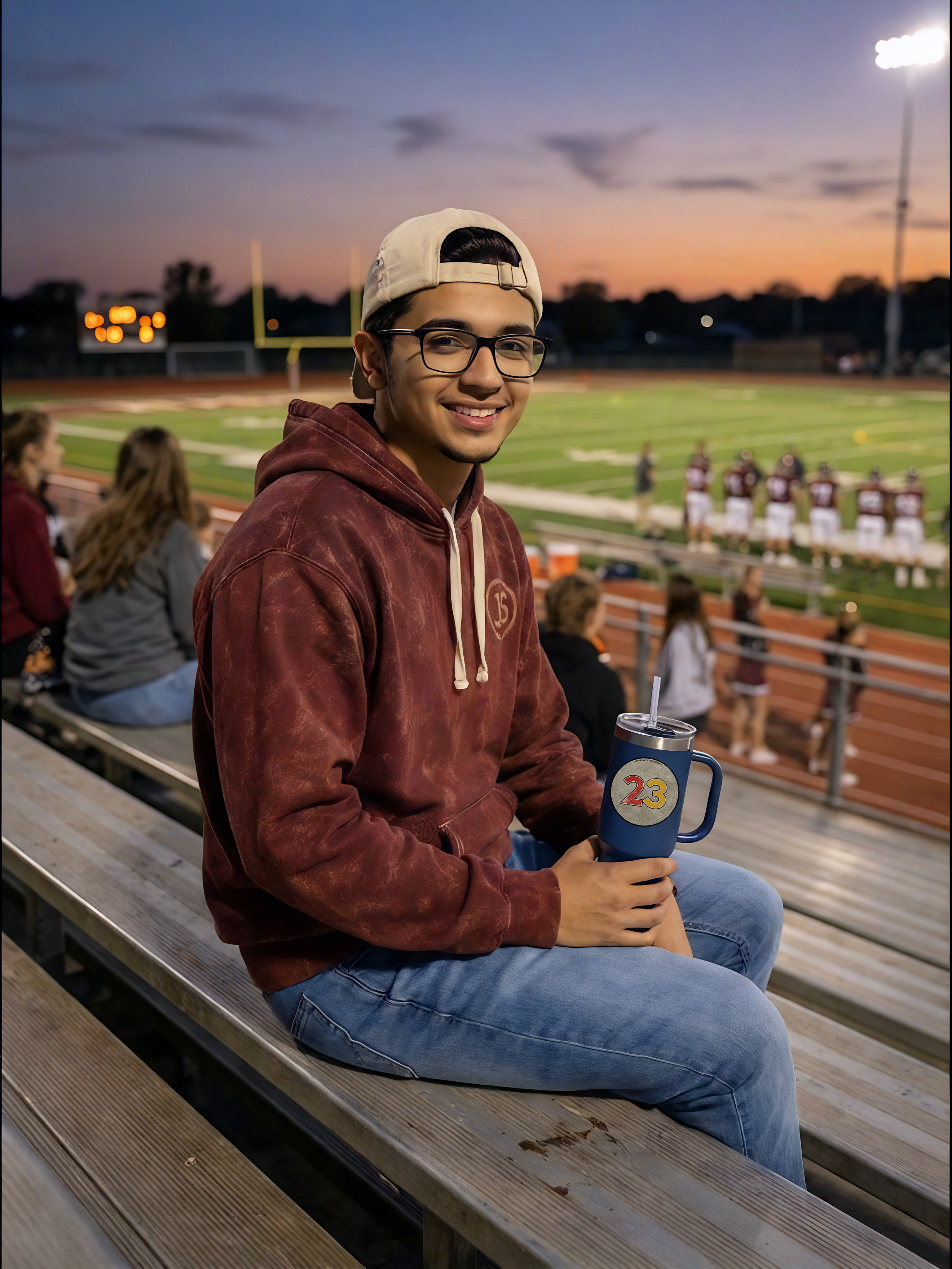 Mason 23 JSHoodie Tumbler