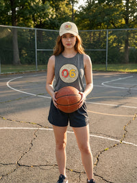 Maya BasketballCourt2 wearing hat #06